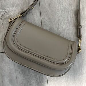 ZARA NWOT Taupe Crossbody Bag 2 straps